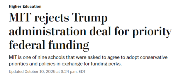 泸深在线 硬刚！MIT成第一所拒绝特朗普高校改革提案的大学
